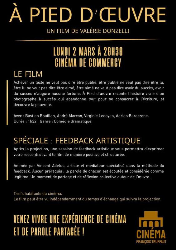 Cinéma - à pied d'œuvre