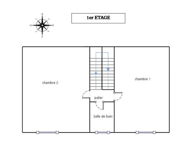 Maison - 68 m² - 3 pièces