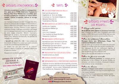 Massage au coeur des Sens