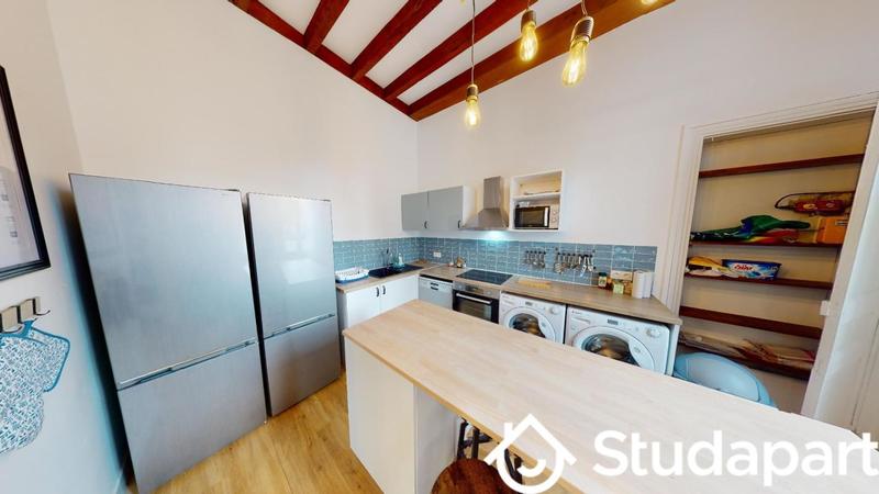 Chambre - 17 m² - 1 pièce