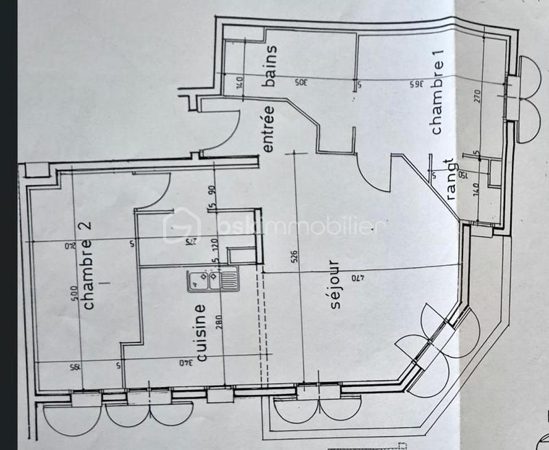 Appartement - 67 m² - 3 pièces