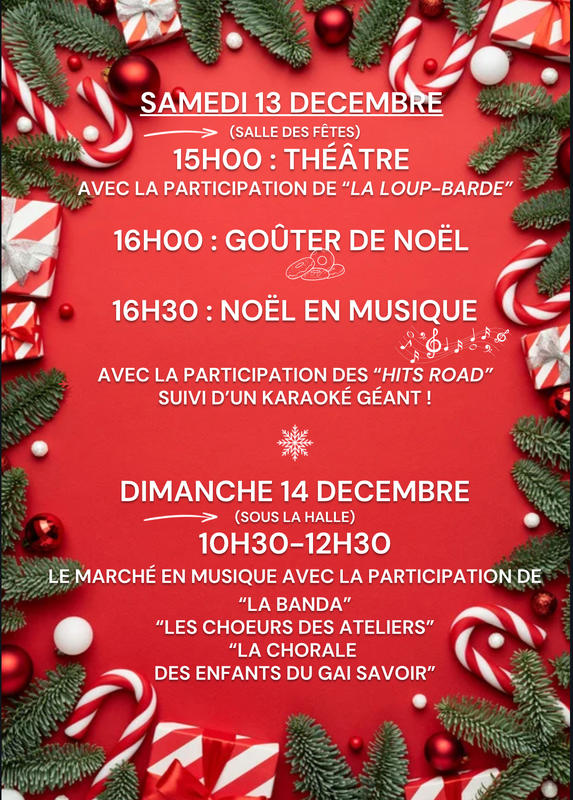 Animations de Noël à Saint Georges sur Cher