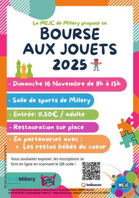 24 eme bourse aux jouets - mejc millery