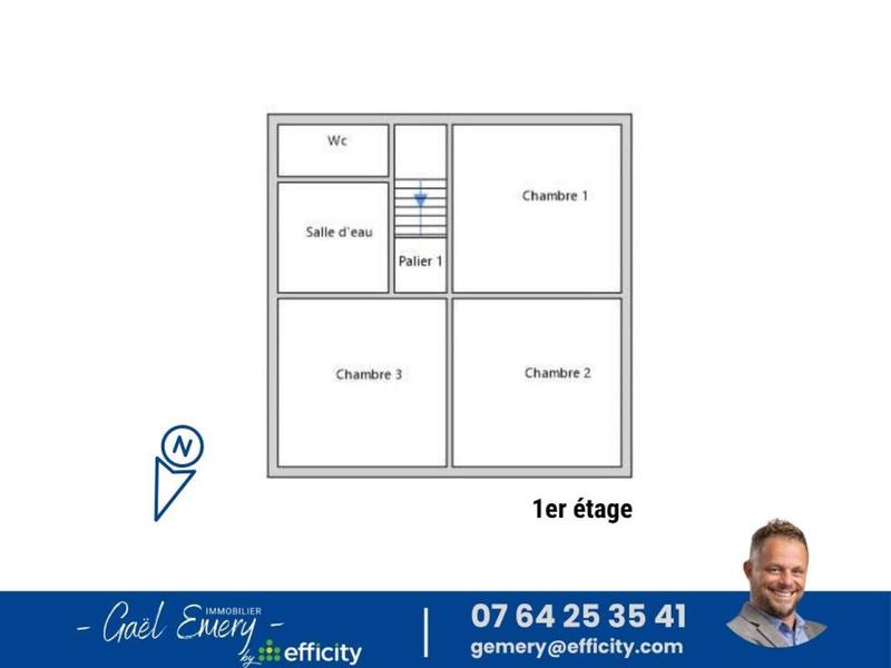 Maison - 83 m² - 5 pièces