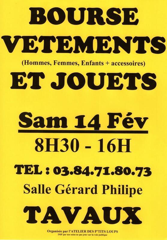 Bourse aux vêtements et jouets