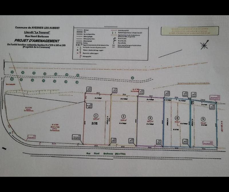 Terrain constructible - 1 039 m²