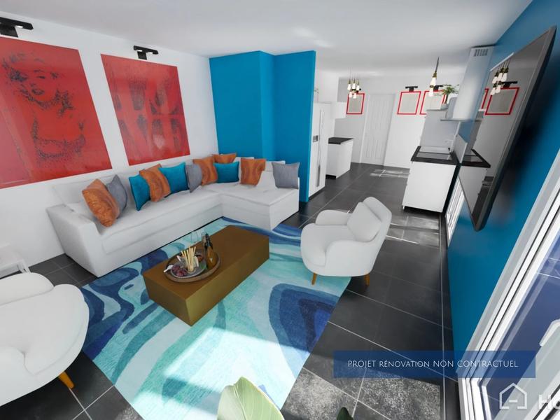 Appartement - 77 m² - 3 pièces