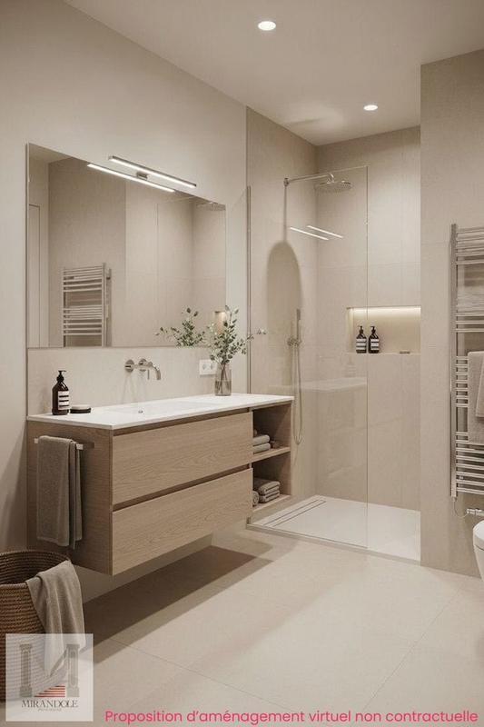 Appartement - 48 m² - 2 pièces