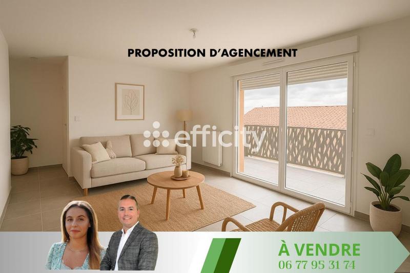 Appartement - 66 m² - 3 pièces