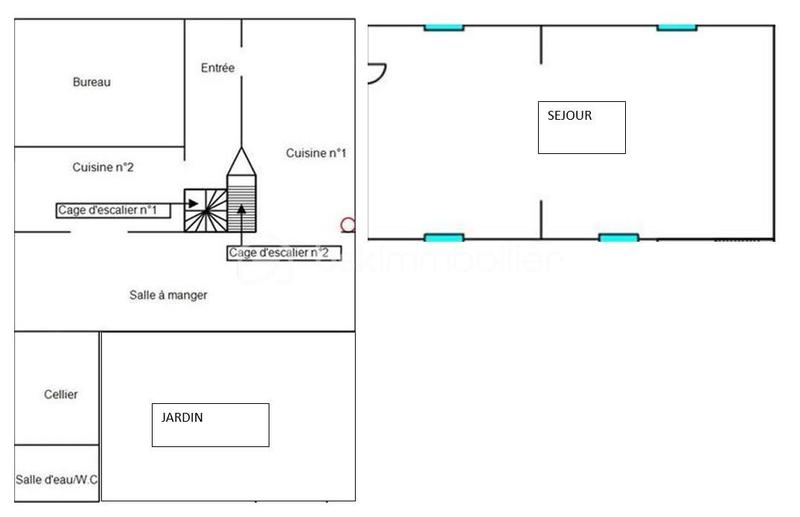 Maison - 134 m² - 7 pièces