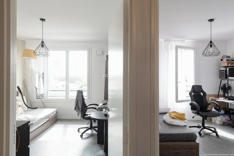 Chambre - 12 m² - 3 pièces