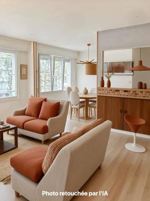 Appartement - 54 m² - 2 pièces