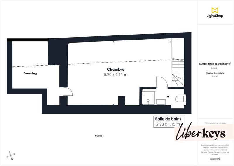 Duplex - 85 m² - 4 pièces