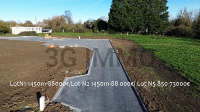 Terrain constructible - 1 330 m²