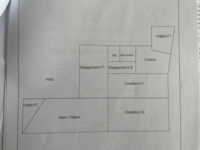 Appartement - 77 m² - 3 pièces