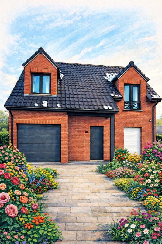 Maison - 94 m² - 4 pièces