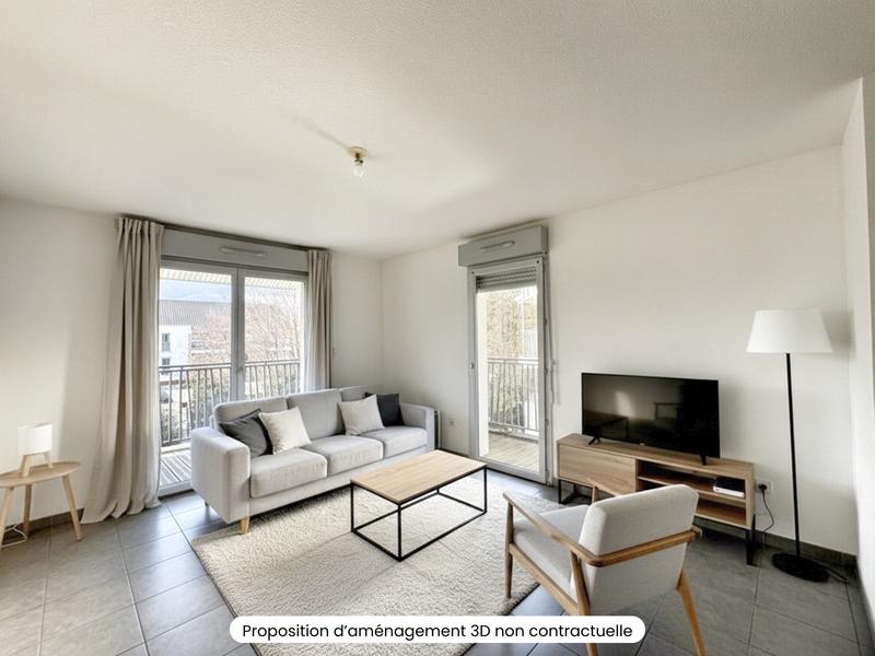 Appartement - 58 m² - 3 pièces