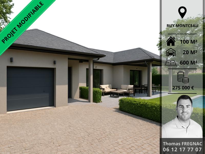 Maison - 100 m² - 4 pièces