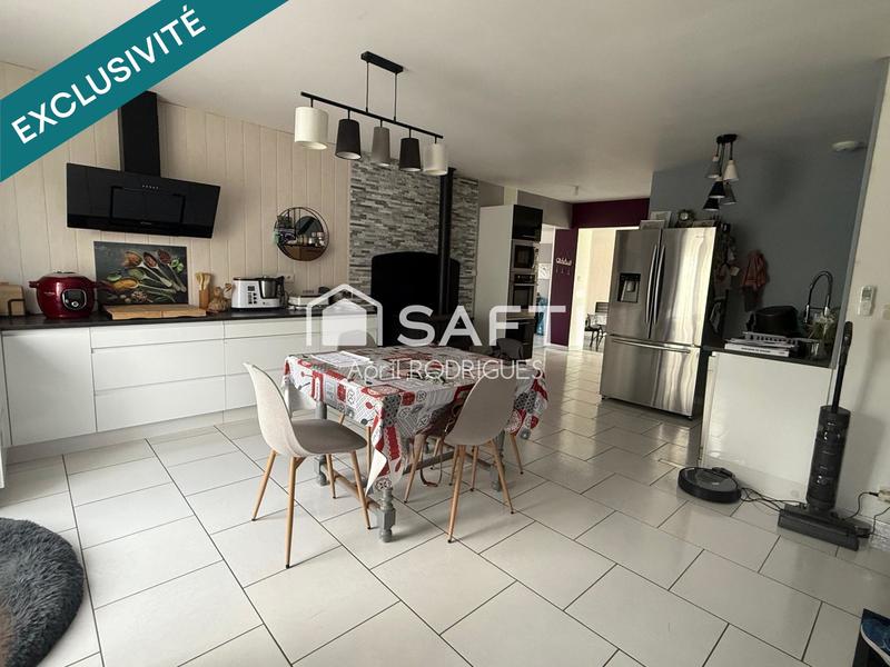 Maison - 126 m² - 6 pièces