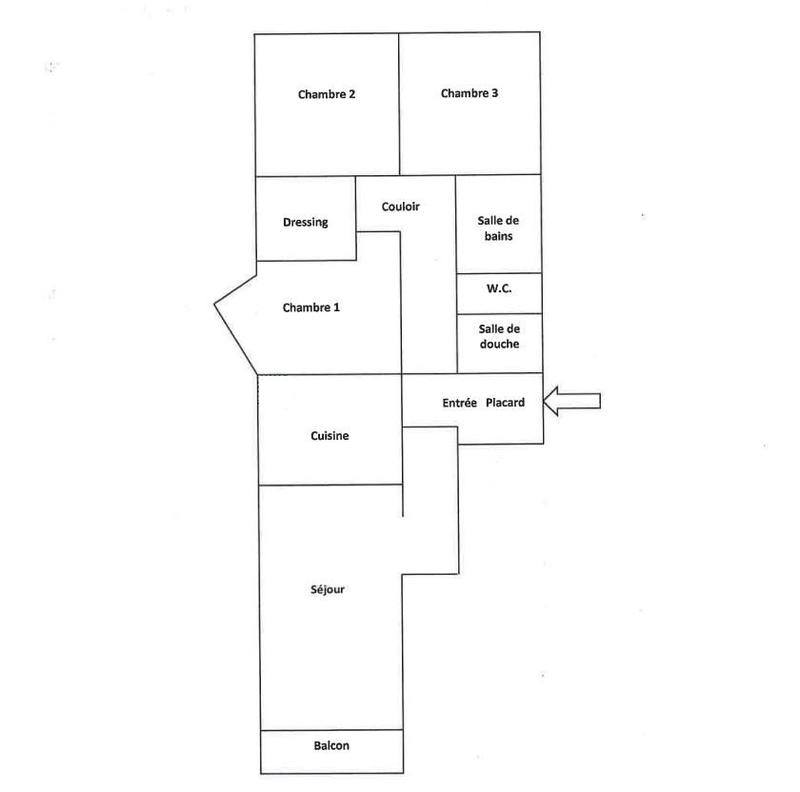 Appartement - 86 m² - 4 pièces
