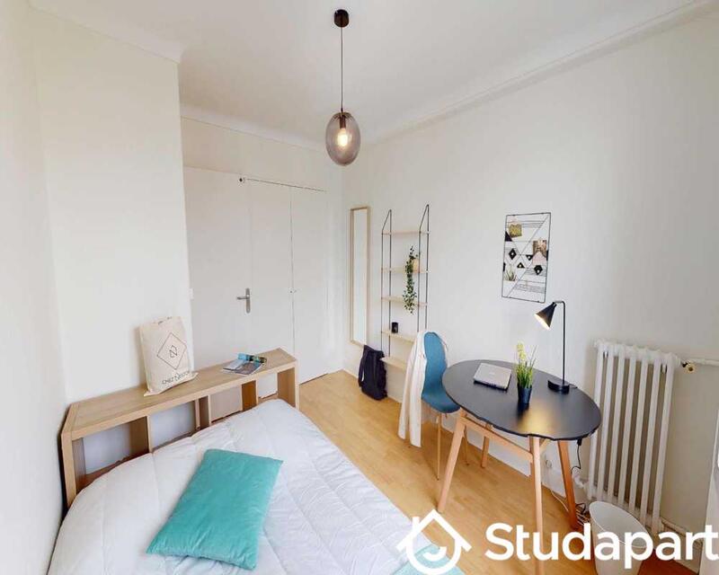 Chambre - 12 m² - 1 pièce