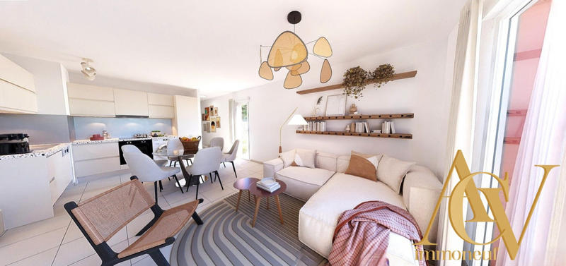 Appartement - 57 m² - 3 pièces