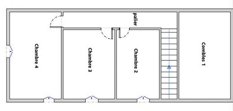 Maison ancienne - 98 m² - 5 pièces