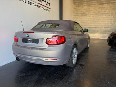 Bmw Serie 2 (F23) Cabriolet 220d 2.0 d Steptronic 190 cv Boîte auto