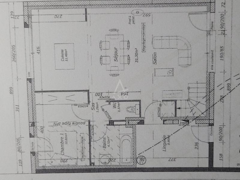 Maison - 117 m² - 6 pièces