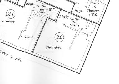 Appartement - 30 m² - 1 pièce