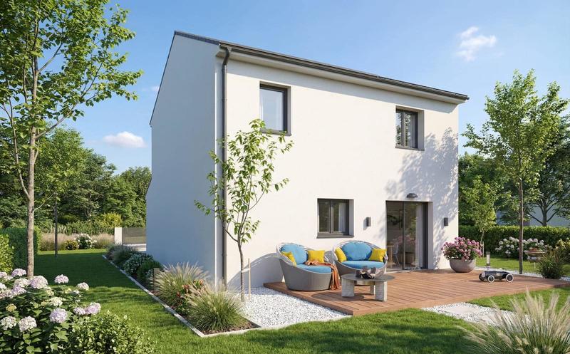 Maison - 90 m² - 4 pièces