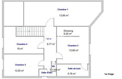 Maison - 170 m² - 6 pièces