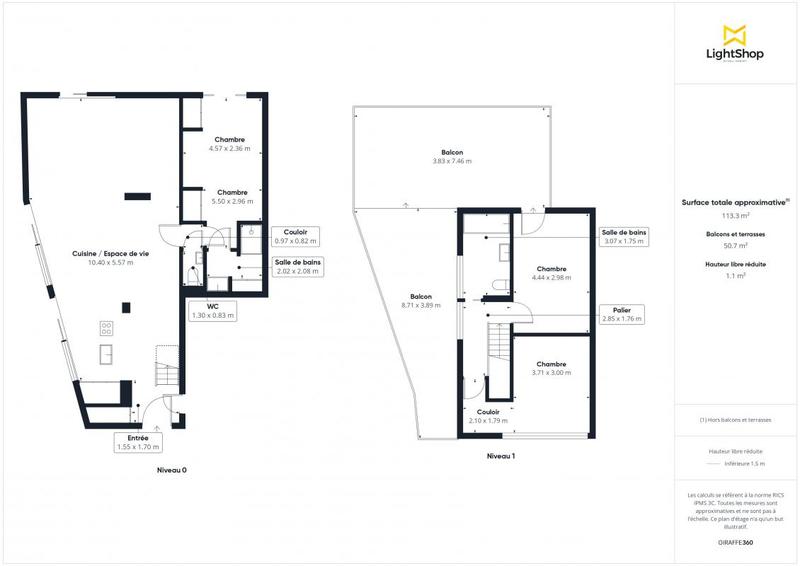 Maison - 115 m² - 4 pièces