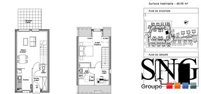 Villa - 49 m² - 2 pièces