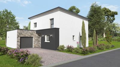 Maison contemporaine - 138 m² - 6 pièces