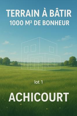Terrain - 1 000 m²