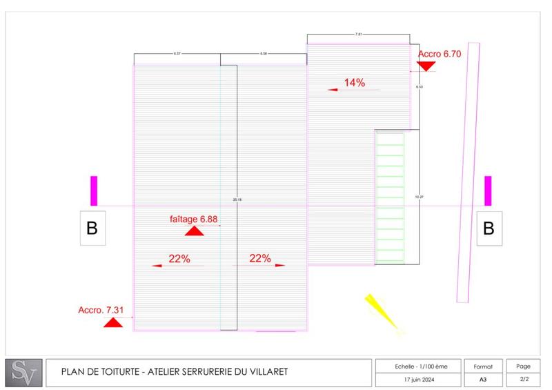 Local d'activité / Entrepôt - 440 m²