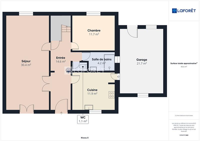 Maison - 114 m² - 5 pièces