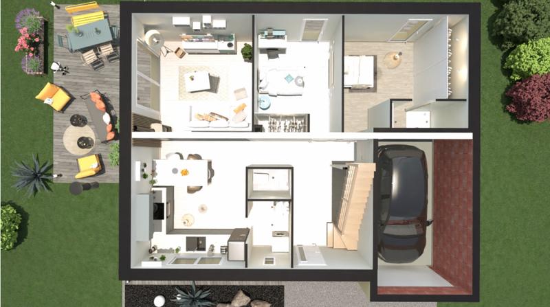 Maison de village - 108 m² - 5 pièces