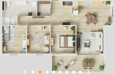 Appartement - 90 m² - 4 pièces