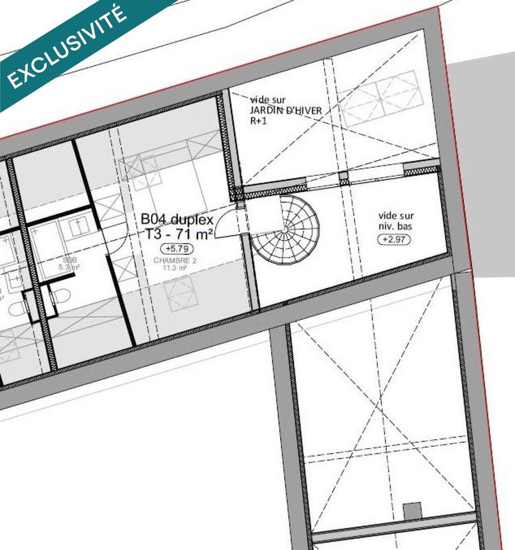 Appartement - 71 m² - 4 pièces