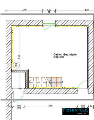 Appartement - 95 m² - 3 pièces