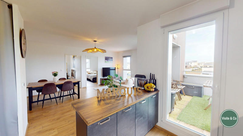 Appartement - 63 m² - 3 pièces