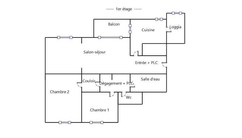 Appartement - 74 m² - 3 pièces