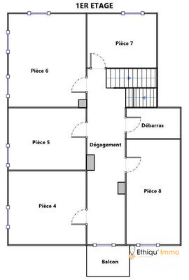 Maison - 181 m² - 9 pièces