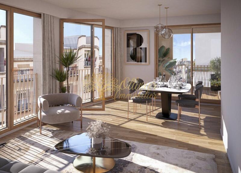 Appartement - 100 m² - 4 pièces