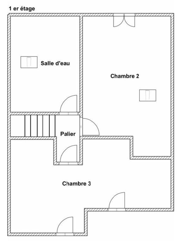 Maison - 82 m² - 4 pièces
