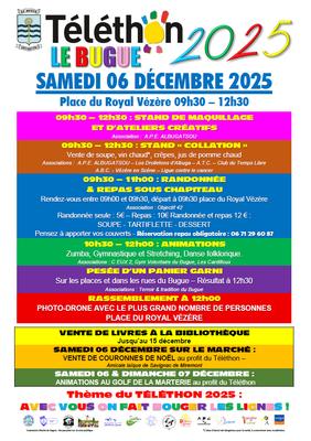 Téléthon au Bugue