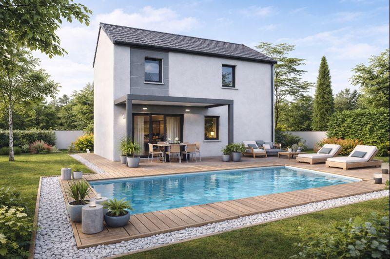 Maison - 107 m² - 5 pièces