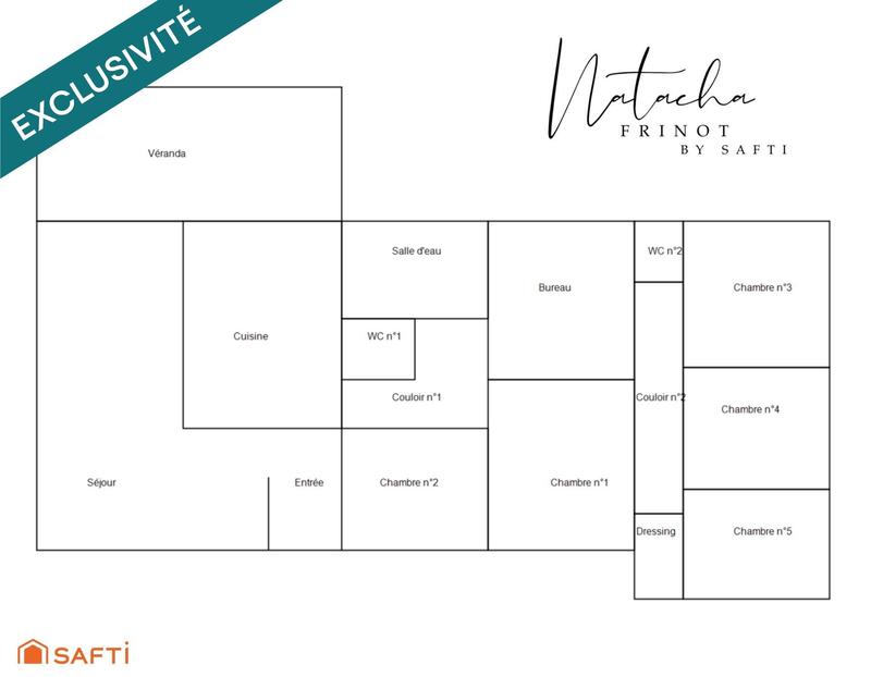 Maison - 128 m² - 6 pièces